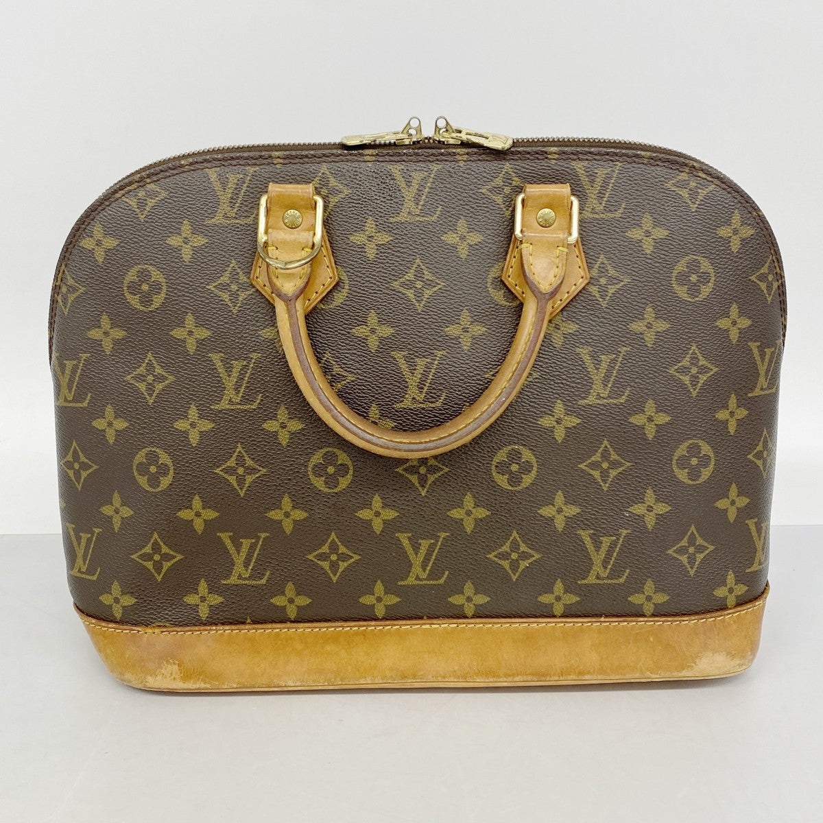 【6fb2712】ルイヴィトン ハンドバッグ モノグラム アルマ M51130 ブラウン【中古】レディース