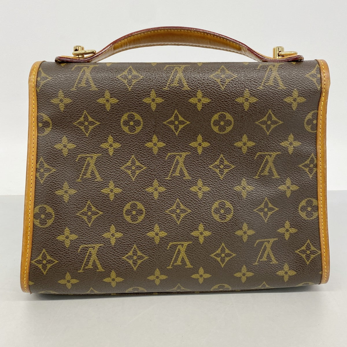 【6fb2713】ルイヴィトン ハンドバッグ モノグラム ベルエア M51122 ブラウン 2wayバッグ【中古】レディース