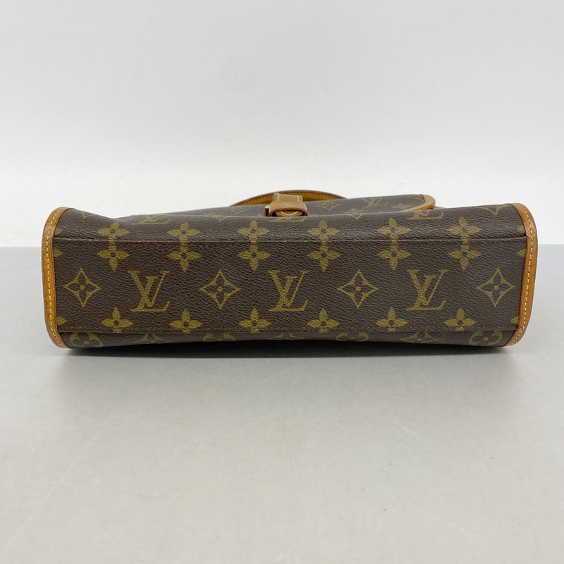 【6fb2713】ルイヴィトン ハンドバッグ モノグラム ベルエア M51122 ブラウン 2wayバッグ【中古】レディース