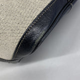 【6fb2719】エルメス トートバッグ ガーデンパーティTPM トワルアッシュ ブラック ベージュ シルバー金具 □J刻印【中古】レディース