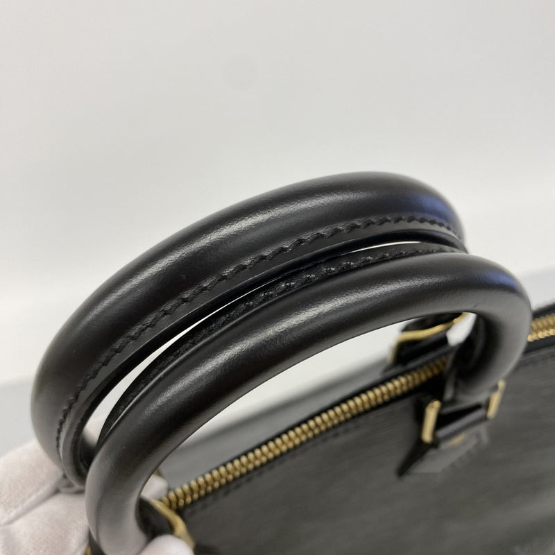 【6fb2721】ルイヴィトン ハンドバッグ エピ アルマ M52142 ノワール【中古】レディース