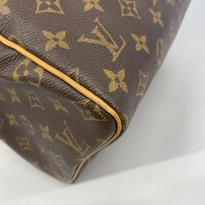 【6fb2722】ルイヴィトン ハンドバッグ モノグラム スピーディ30 M41108 ブラウン【中古】レディース