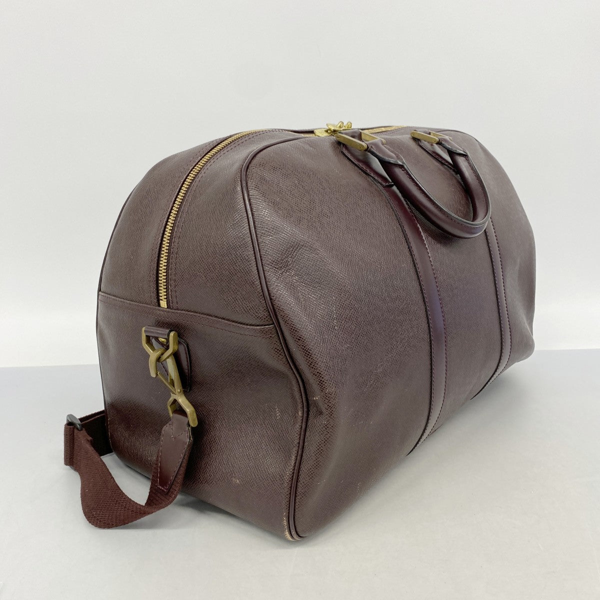 【6fb2724】ルイヴィトン ボストンバッグ タイガ ケンダルPM M30126 アカジュー【中古】メンズ