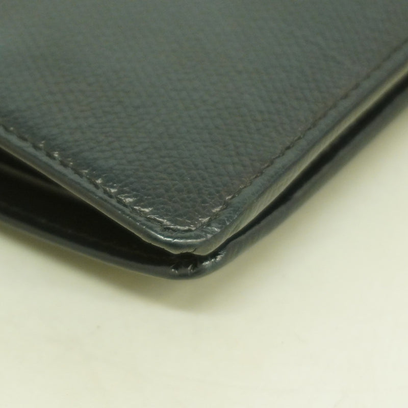 【6fb2745-k】シャネル 長財布 ココボタン レザー ブラック シャンパンゴールド金具【中古】レディース