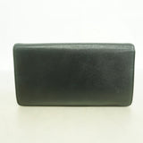 【6fb2745-k】シャネル 長財布 ココボタン レザー ブラック シャンパンゴールド金具【中古】レディース