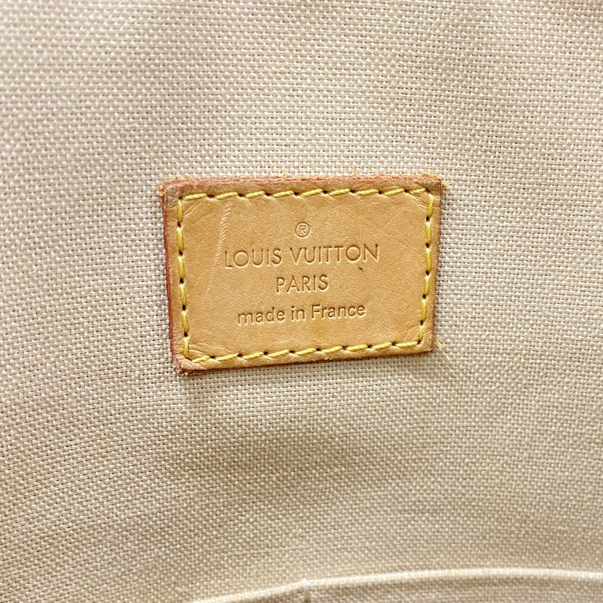 【6fb2752-k】ルイヴィトン ショルダーバッグ ダミエ・アズール フィジェリGM N41175 ホワイト【中古】レディース