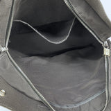 【6fb2755-k】エルメス トートバッグ エールラインMM キャンバス グレー シルバー金具【中古】レディース