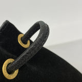 【6fb2759-k】グッチ リュック・デイパック バンブー 003 1956 0030 スウェード ブラック ゴールド金具【中古】レディース