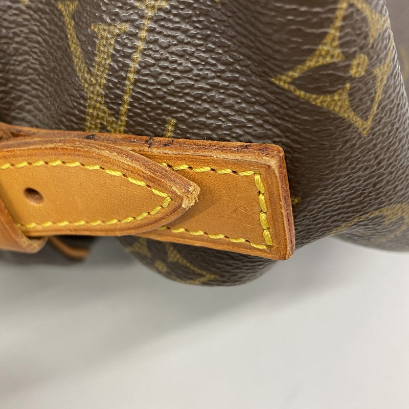 【6fb2770】ルイヴィトン ショルダーバッグ モノグラム ソミュール35 M42254 ブラウン【中古】レディース