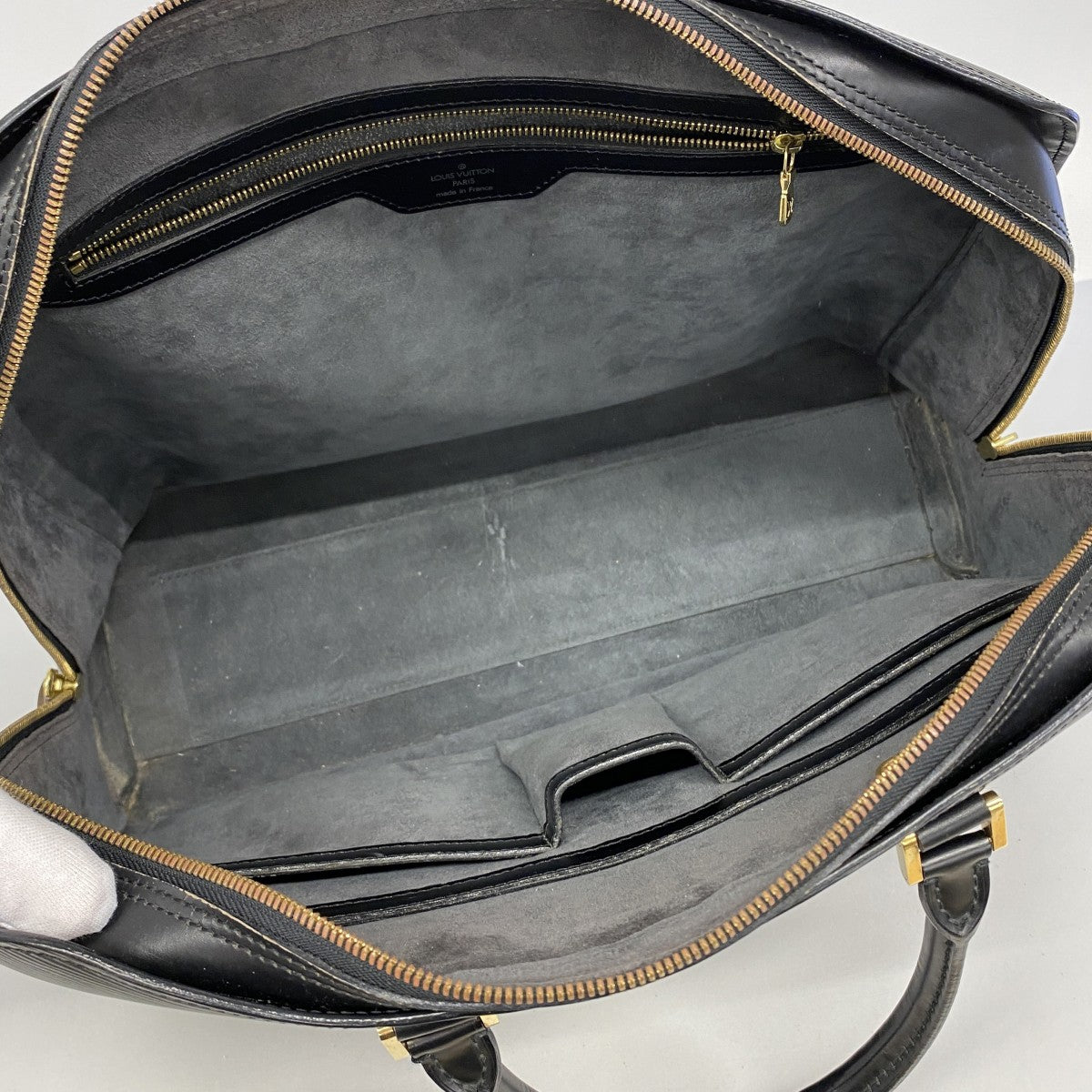 【6fb2773-k】ルイヴィトン ビジネスバッグ エピ ソルボンヌ M54512 ノワール【中古】メンズ