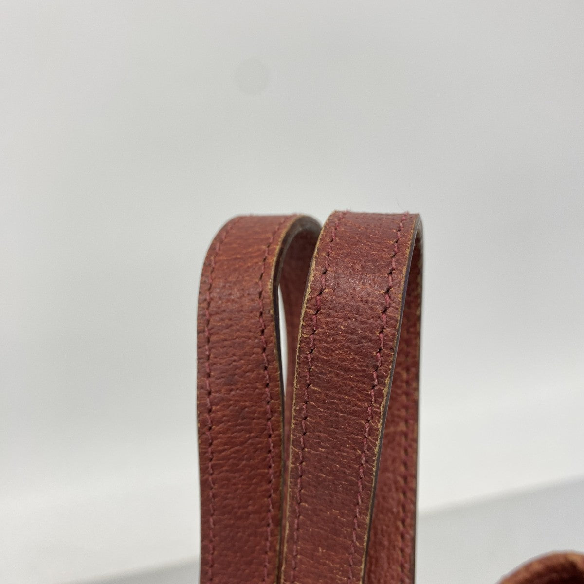 【6fb2792-k】グッチ トートバッグ GGキャンバス 120836 キャンバス ベージュ レッド シルバー金具【中古】レディース