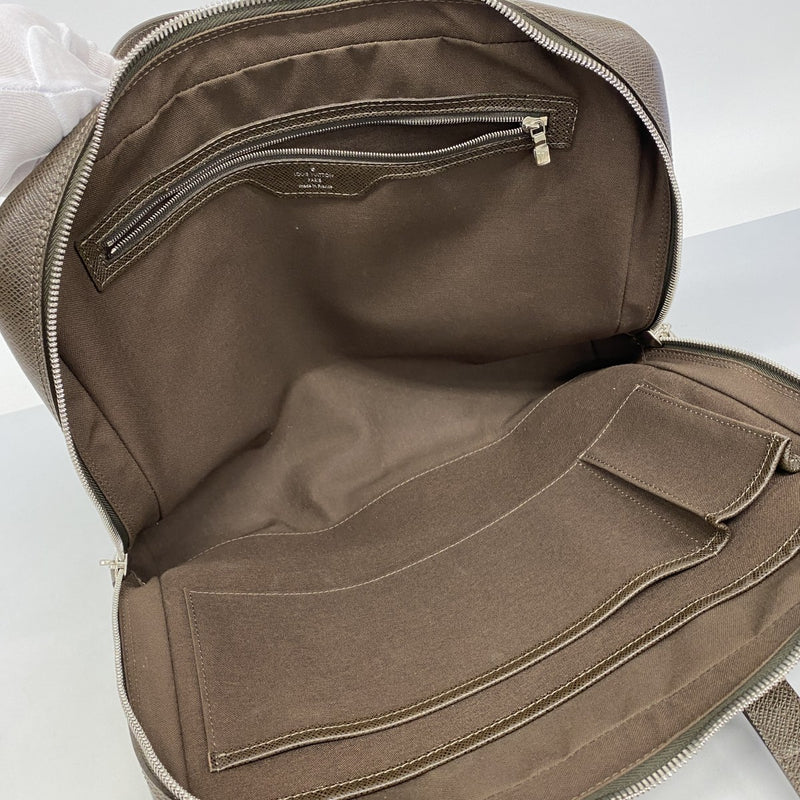 【6fb2793-k】ルイヴィトン ビジネスバッグ タイガ イゴール M31178 グリズリ【中古】メンズ
