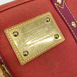 【6fb2797-k】ルイヴィトン ハンドバッグ アンティグア カバPM M40037 ルージュ【中古】レディース