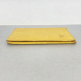 【6fb2800-k】ルイヴィトン カードケース エピ ポルト2カルトヴェルティカル M63209 ジョーヌ【中古】メンズ レディース ユニセックス