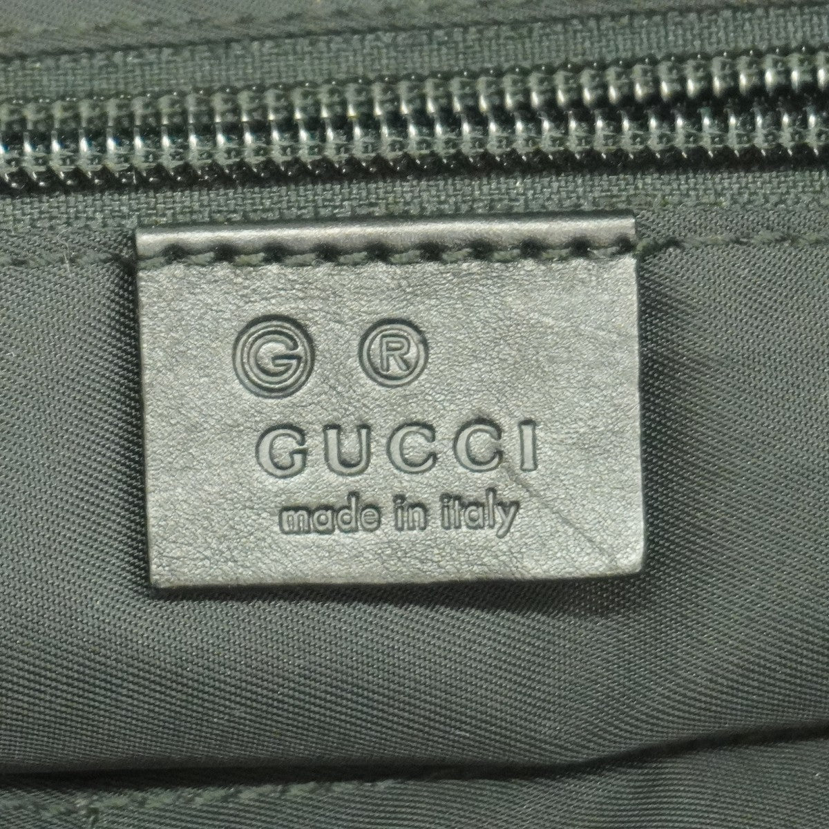 【6fb2811-k】グッチ トートバッグ ホースビット 240058 キャンバス ブラック シルバー金具 2wayバッグ【中古】レディース