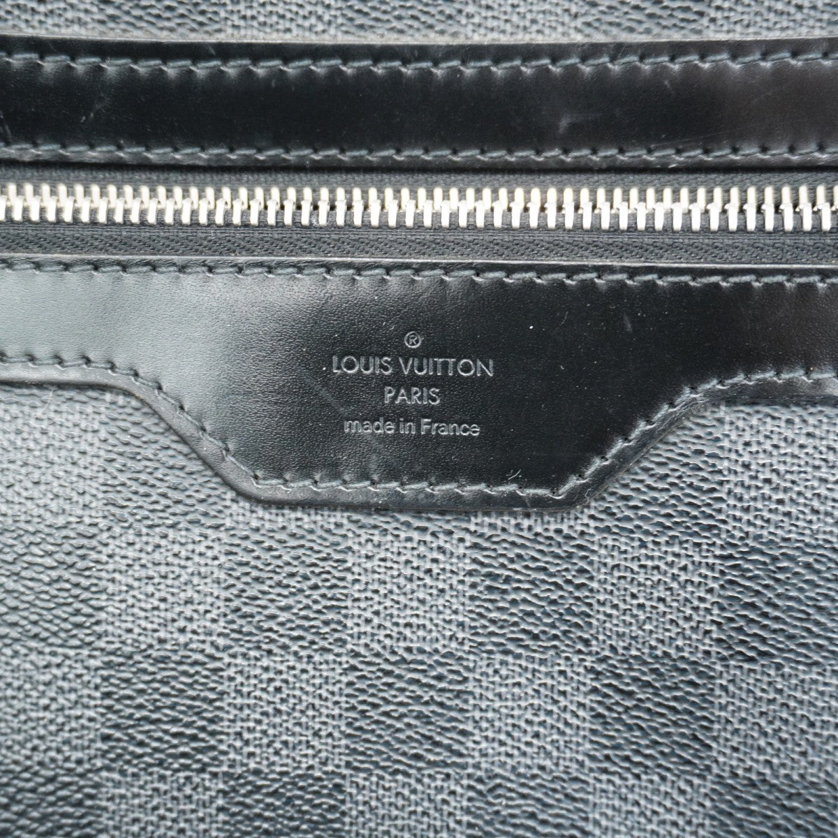 【6fb2829】ルイヴィトン ショルダーバッグ ダミエ・グラフィット ダニエルMM N58029 ブラック グレー【中古】メンズ