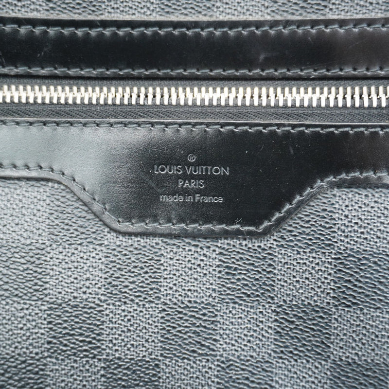 【6fb2829】ルイヴィトン ショルダーバッグ ダミエ・グラフィット ダニエルMM N58029 ブラック グレー【中古】メンズ