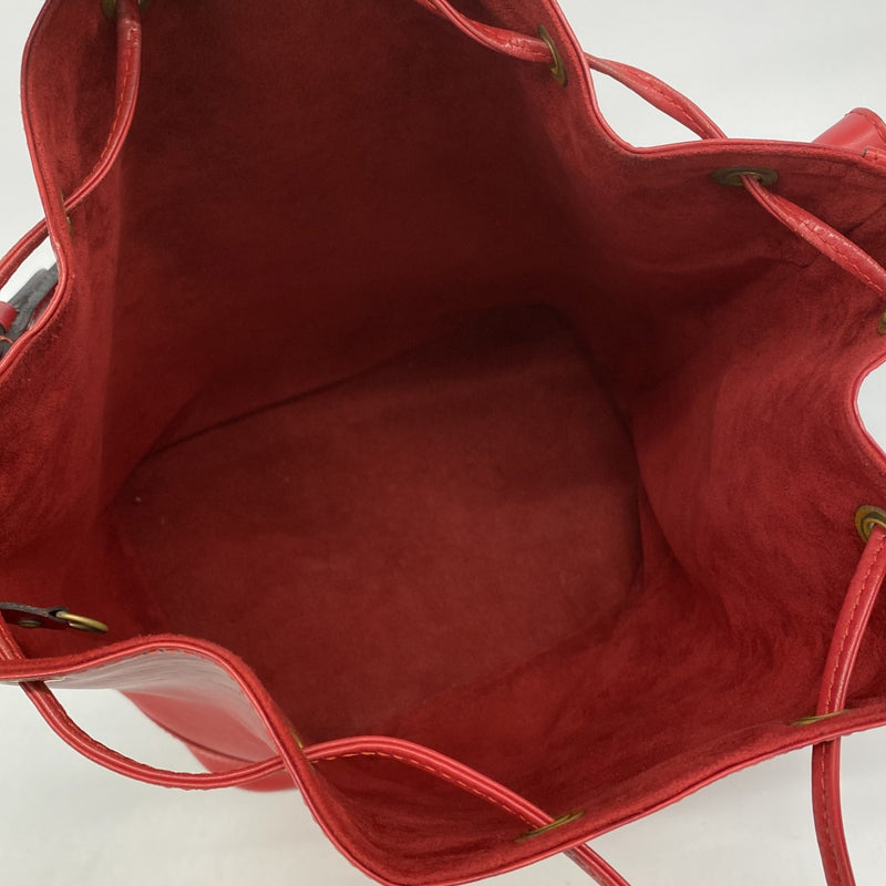【6fb2837-k】ルイヴィトン ショルダーバッグ エピ ノエ M44007 カスティリアンレッド【中古】レディース
