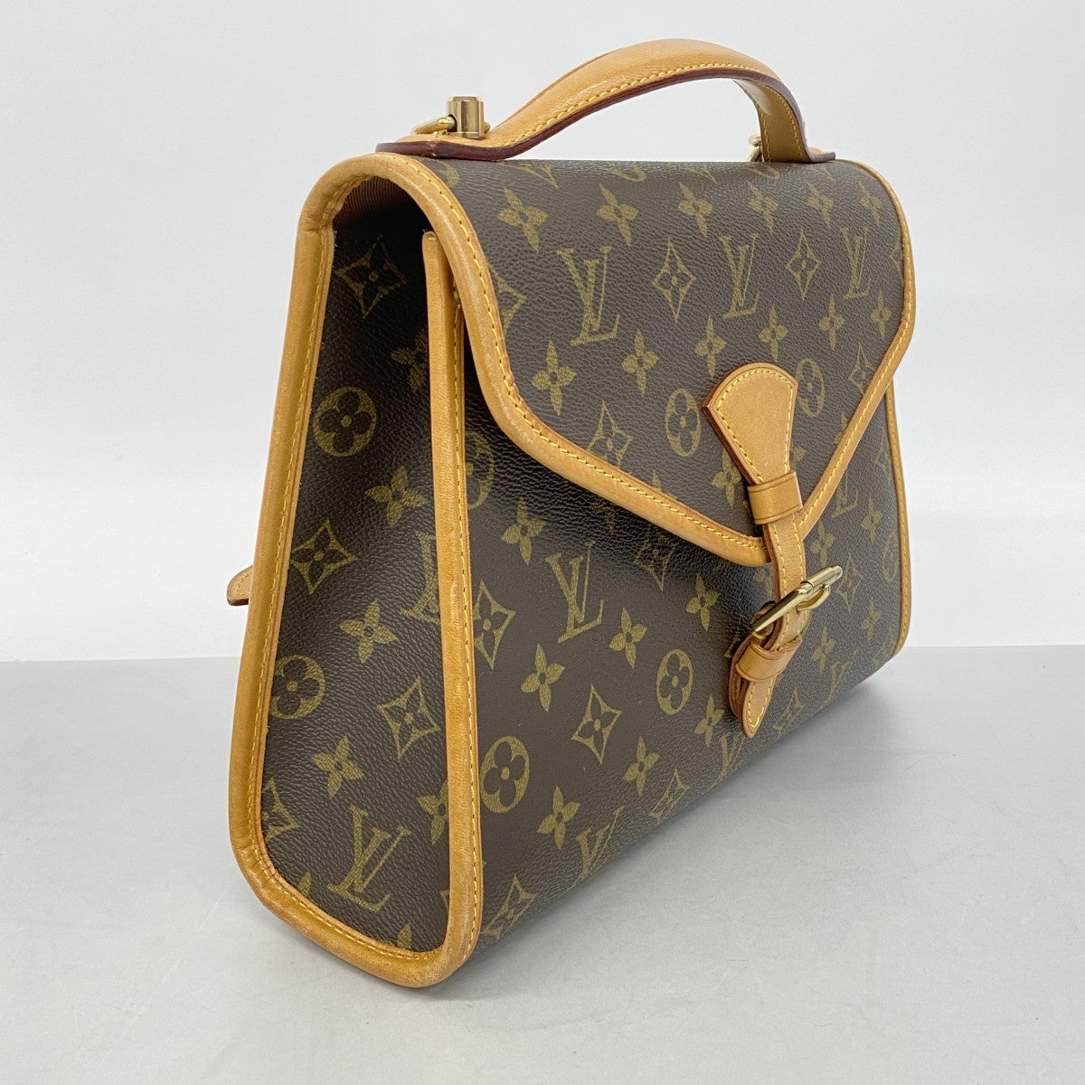 【6fb2839-k】ルイヴィトン ハンドバッグ モノグラム ベルエア M51122 ブラウン 2wayバッグ【中古】レディース