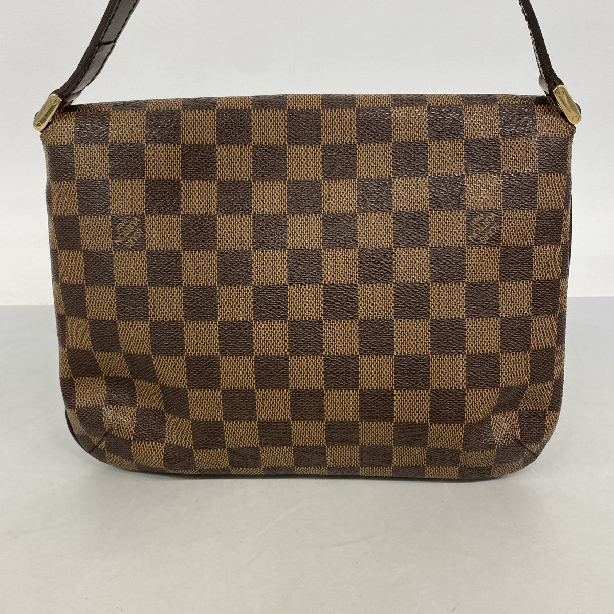 【6fb2841-k】ルイヴィトン ショルダーバッグ ダミエ ミュゼットタンゴロングストラップ N51301 エベヌ【中古】レディース