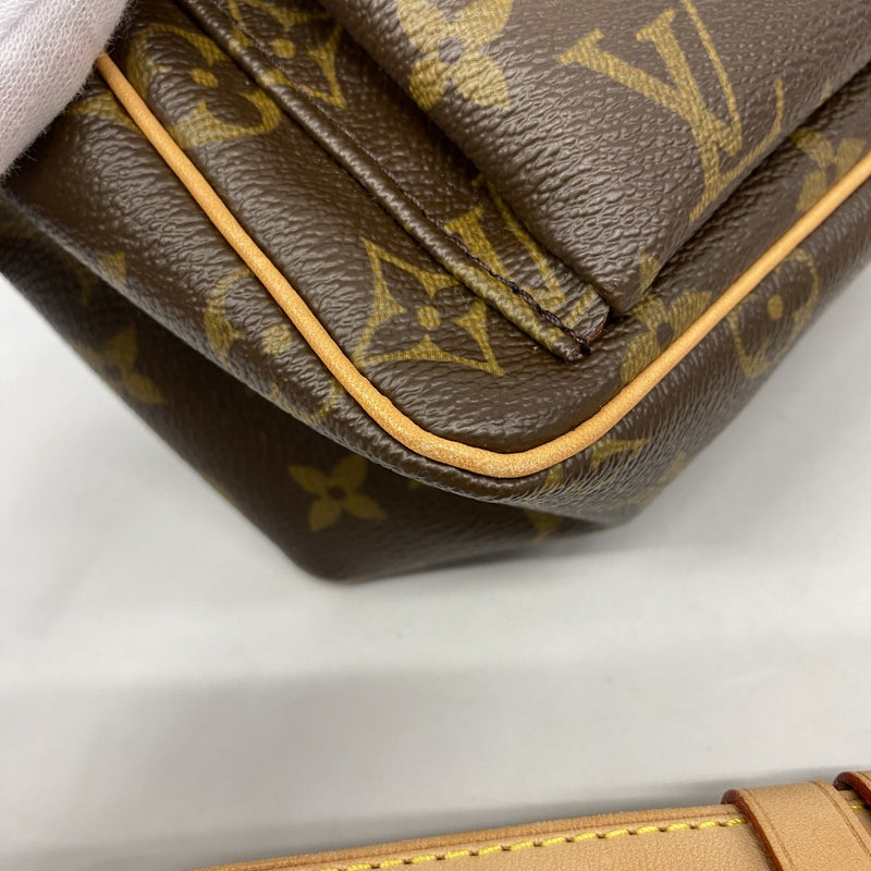 【6fb2842-k】ルイヴィトン ショルダーバッグ モノグラム ヴィバシテPM M51165 ブラウン【中古】レディース