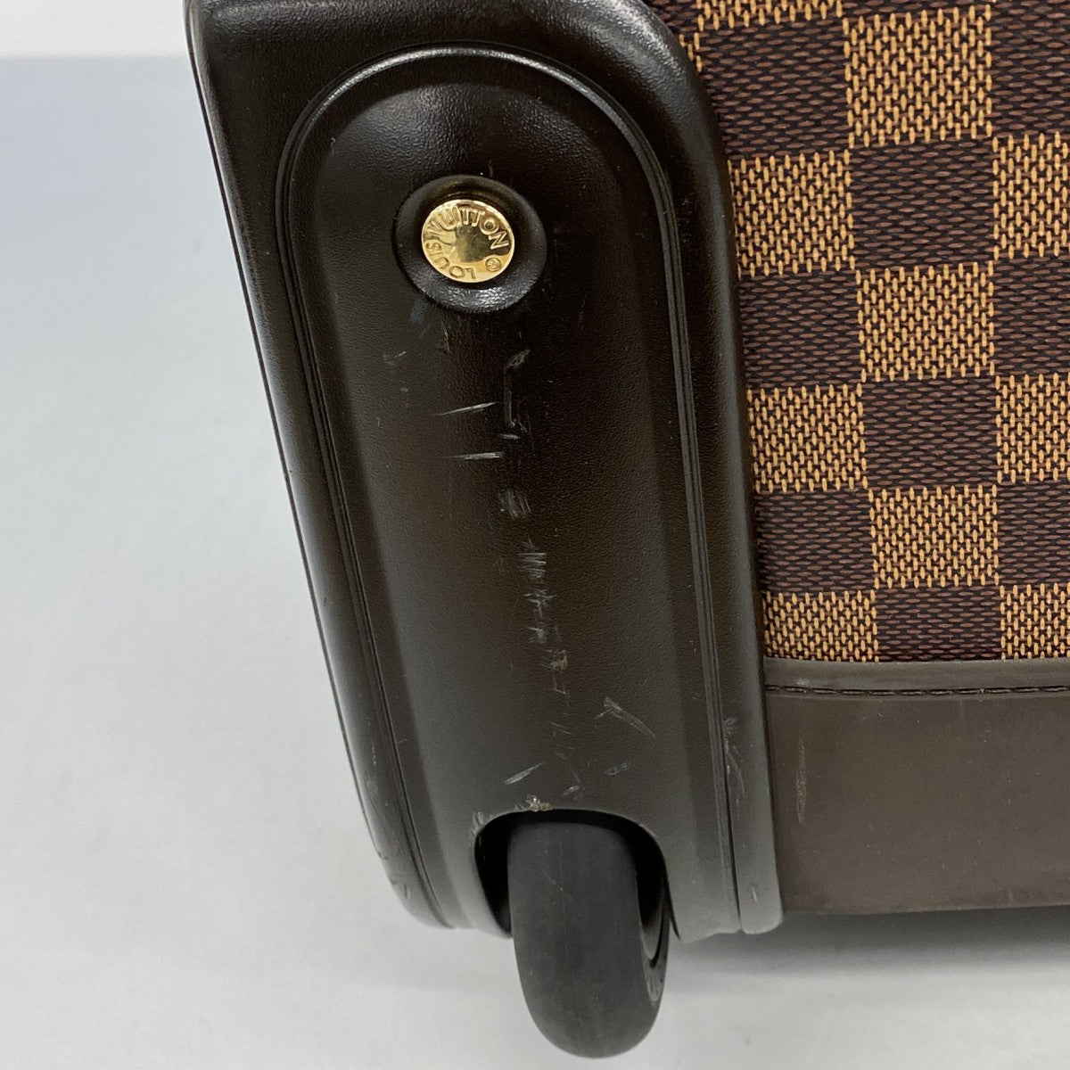 【6fb2871】ルイヴィトン キャリーバッグ ダミエ ぺガス55ビジネス N23297 エベヌ【中古】メンズ レディース ユニセックス