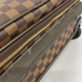 【6fb2871】ルイヴィトン キャリーバッグ ダミエ ぺガス55ビジネス N23297 エベヌ【中古】メンズ レディース ユニセックス