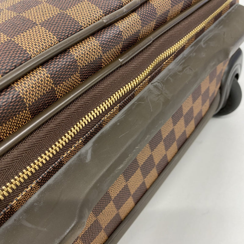 【6fb2871】ルイヴィトン キャリーバッグ ダミエ ぺガス55ビジネス N23297 エベヌ【中古】メンズ レディース ユニセックス