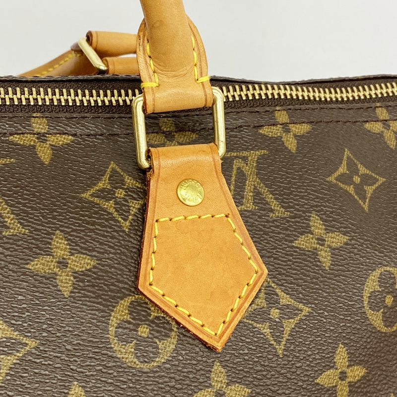 【6fb2908】ルイヴィトン ハンドバッグ モノグラム スピーディ40 M41106 ブラウン【中古】レディース