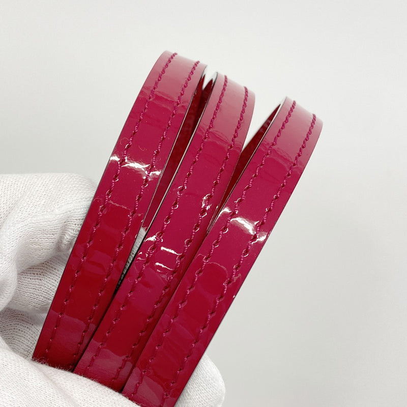 【6fb2909】ルイヴィトン ハンドバッグ ヴェルニ アルマBB M91771 ローズアンディアン 2wayバッグ【中古】レディース