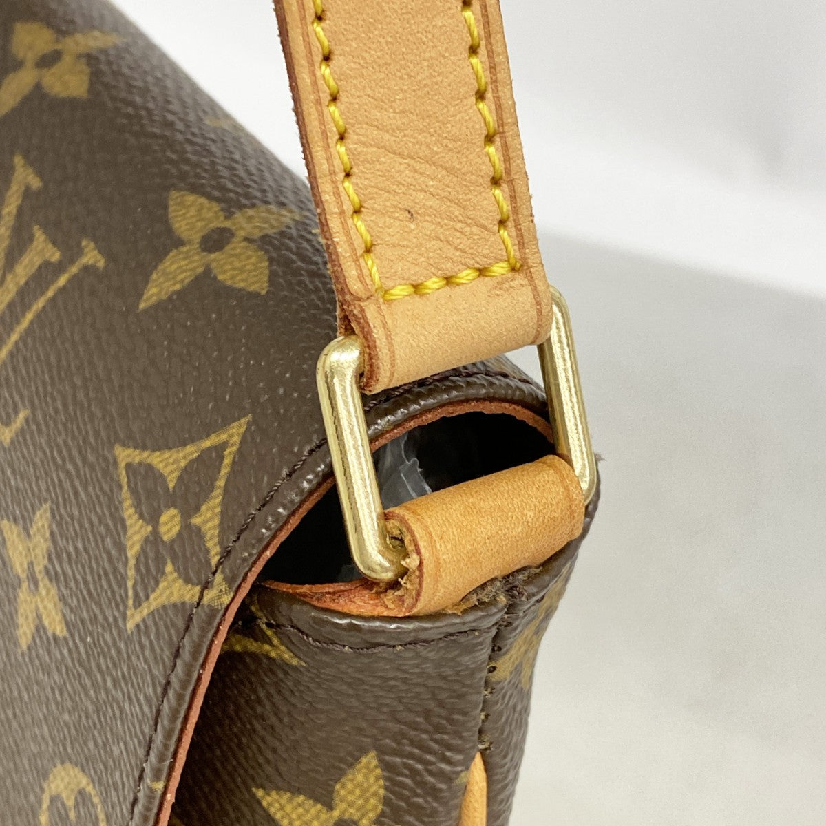 【6fb2911】ルイヴィトン ショルダーバッグ モノグラム ミュゼットサルサロングストラップ M51387 ブラウン【中古】レディース