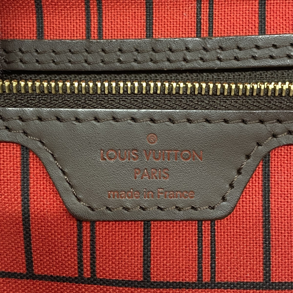 【6fb2912】ルイヴィトン トートバッグ ダミエ ネヴァーフルPM N40600 エベヌ【中古】レディース