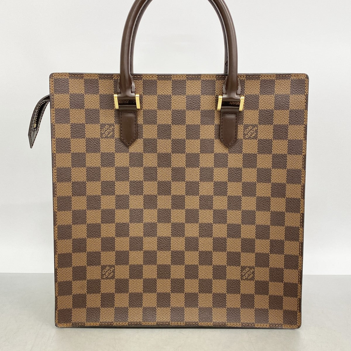 【6fb2915】ルイヴィトン ハンドバッグ ダミエ ヴェニス N51145 エベヌ【中古】レディース