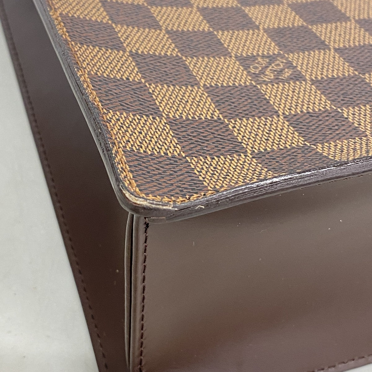 【6fb2915】ルイヴィトン ハンドバッグ ダミエ ヴェニス N51145 エベヌ【中古】レディース