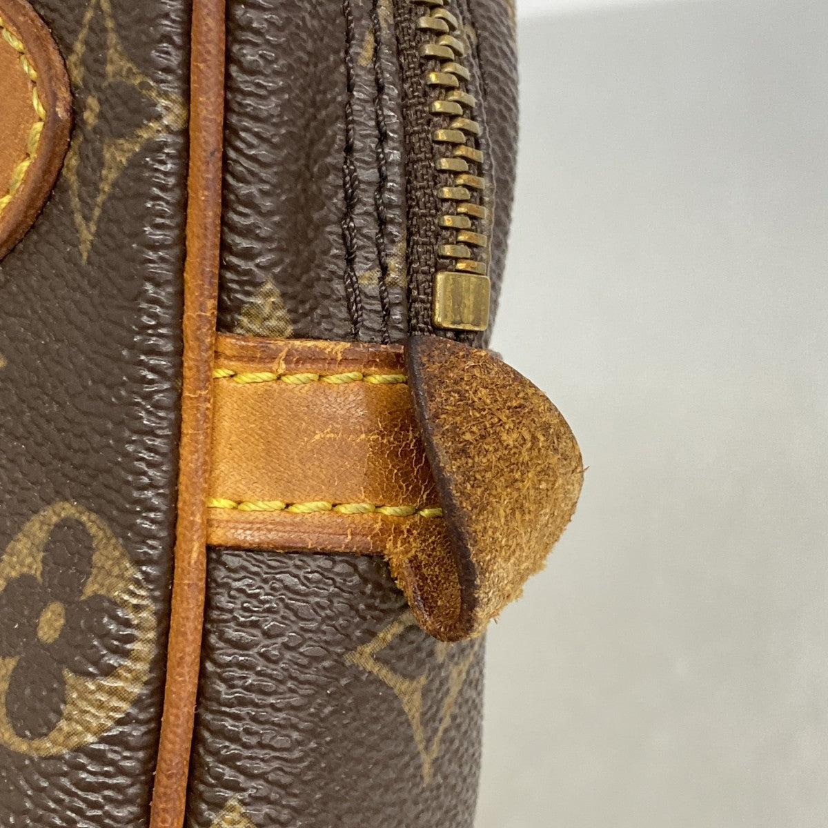 【6fb2919】ルイヴィトン クラッチバッグ モノグラム マルリードラゴンヌGM M51825 ブラウン【中古】メンズ
