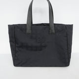 【6fb2933】シャネル トートバッグ ニュートラベル ナイロン ブラック ゴールド金具【中古】レディース