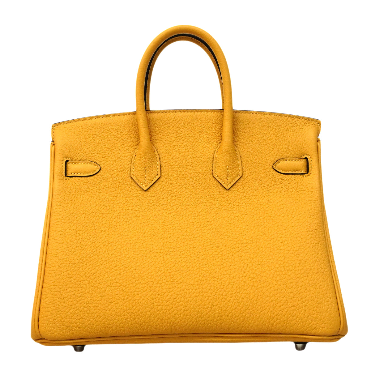 【6fb2953-g】エルメス ハンドバッグ バーキン25 トゴ パイユ シルバー金具 G刻印【中古】レディース