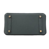 【6fb2955-g】エルメス ハンドバッグ バーキン25 トゴ グリミスティ ゴールド金具 G刻印【中古】レディース