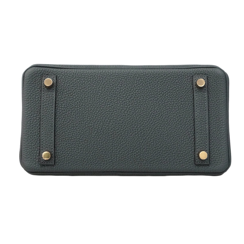 【6fb2955-g】エルメス ハンドバッグ バーキン25 トゴ グリミスティ ゴールド金具 G刻印【中古】レディース