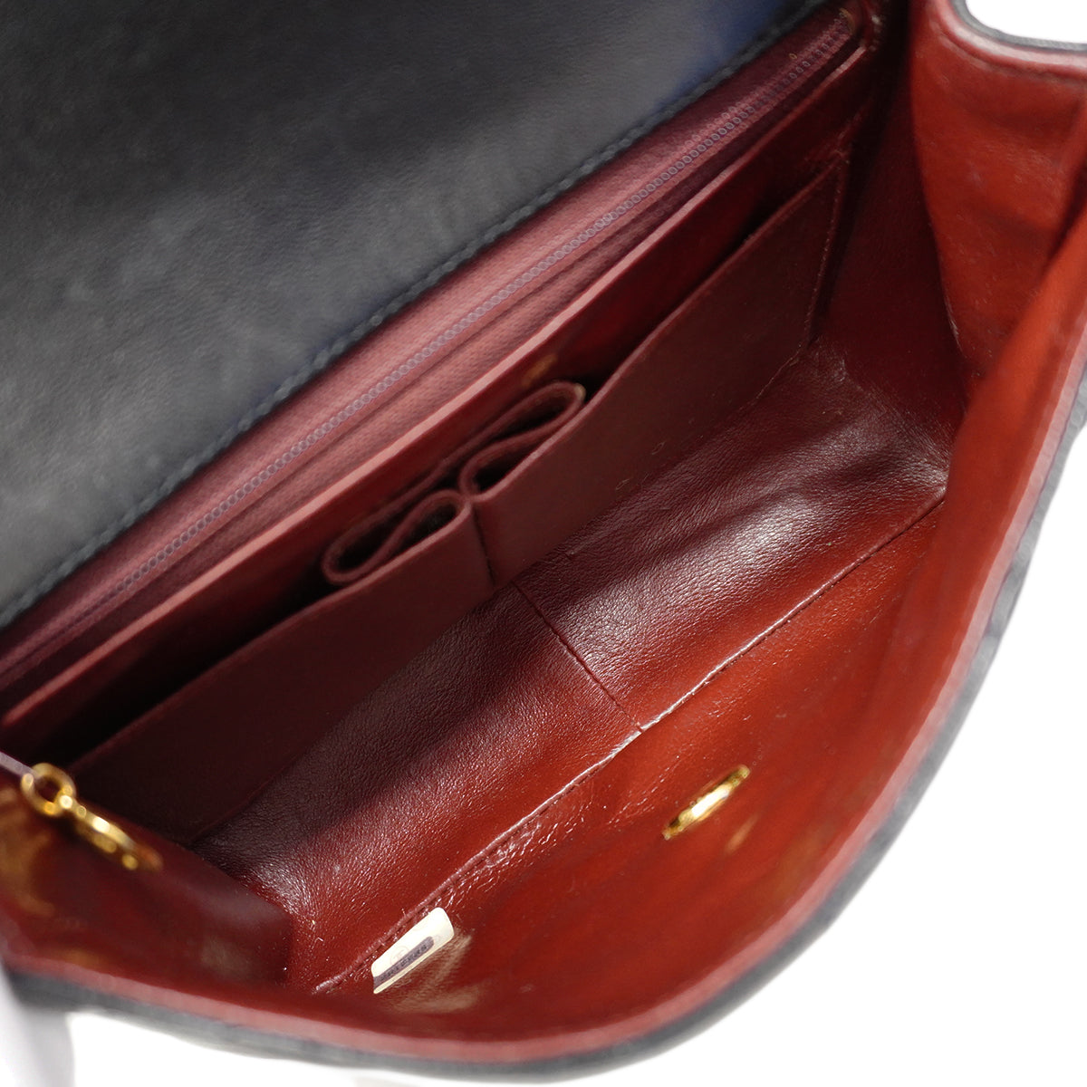 【6fb2956】シャネル ショルダーバッグ マトラッセ チェーンショルダー ラムスキン ブラック ゴールド金具【中古】レディース