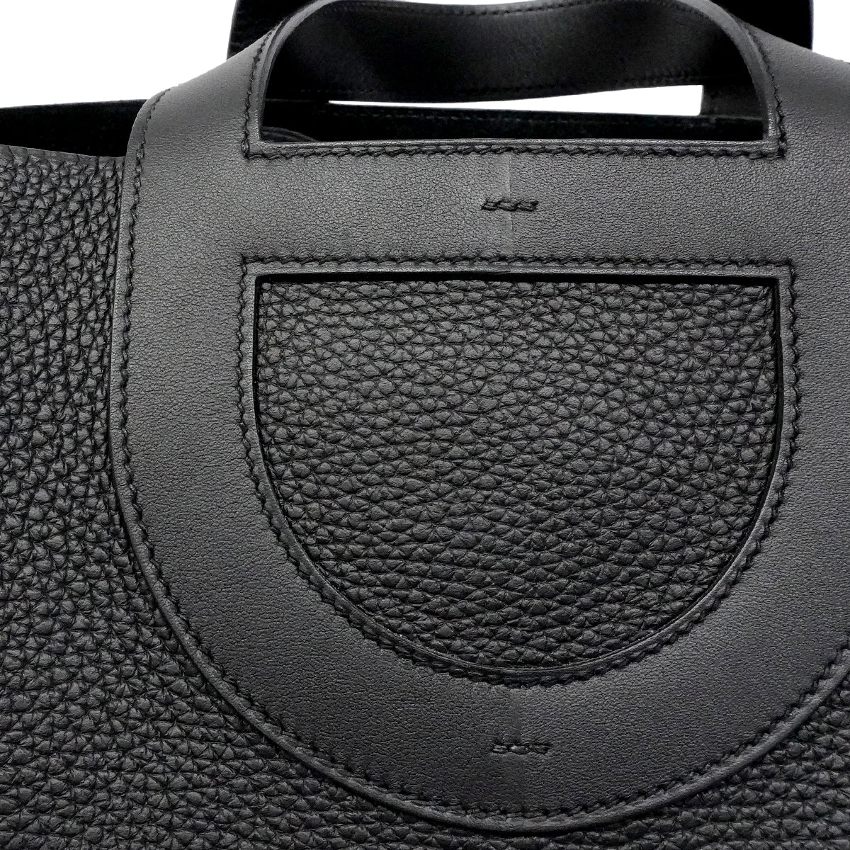 【6fb2958】エルメス ハンドバッグ インザループ23 トリヨンクレマンス スイフト ブラック ゴールド金具 B刻印【中古】レディース