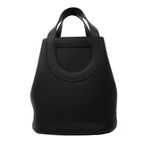 【6fb2958】エルメス ハンドバッグ インザループ23 トリヨンクレマンス スイフト ブラック ゴールド金具 B刻印【中古】レディース
