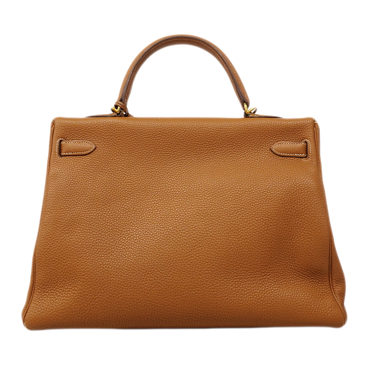 【6fb2959】エルメス ハンドバッグ ケリー35 トゴ ゴールド ゴールド金具 □I刻印 2wayバッグ【中古】レディース