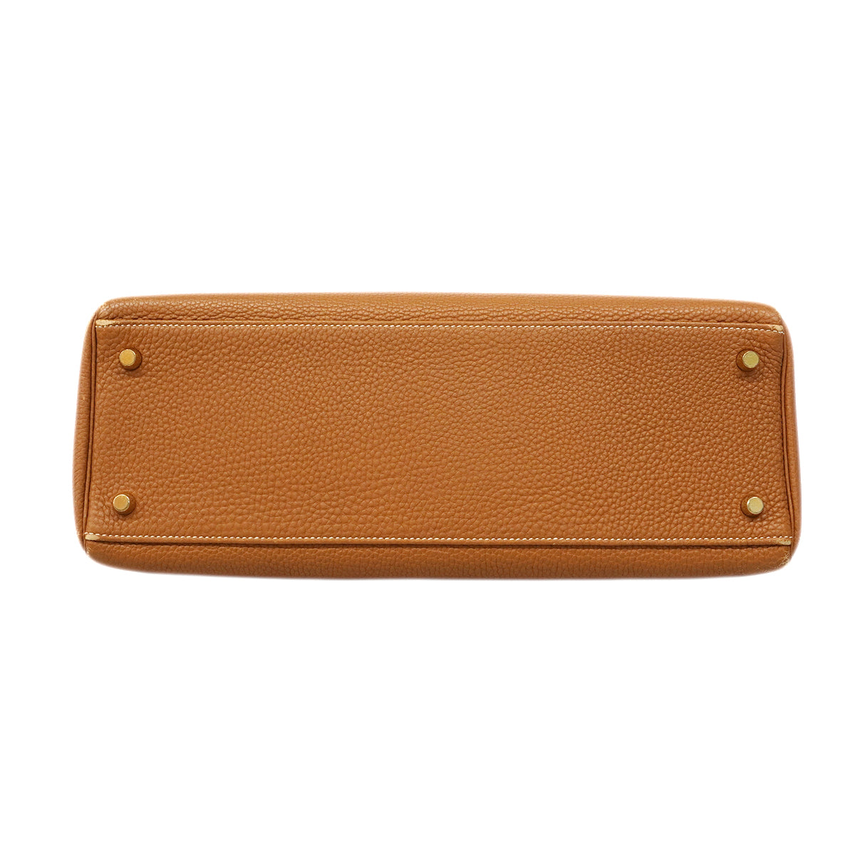 【6fb2959】エルメス ハンドバッグ ケリー35 トゴ ゴールド ゴールド金具 □I刻印 2wayバッグ【中古】レディース