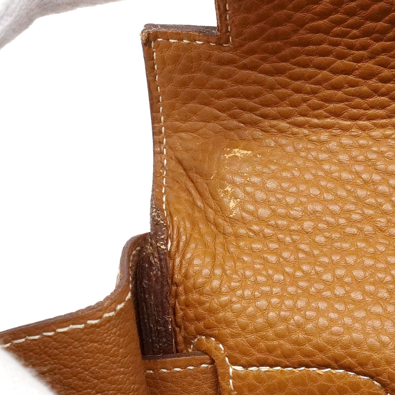 【6fb2959】エルメス ハンドバッグ ケリー35 トゴ ゴールド ゴールド金具 □I刻印 2wayバッグ【中古】レディース