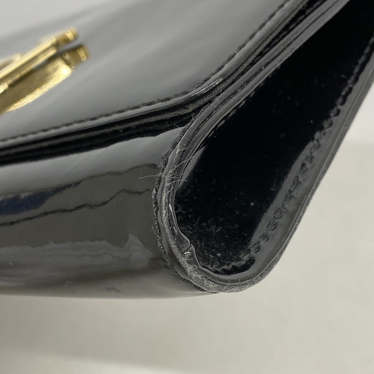 【6fb2978-k】ルイヴィトン クラッチバッグ ポシェットルイーズEW M90083 ブラック【中古】メンズ レディース ユニセックス