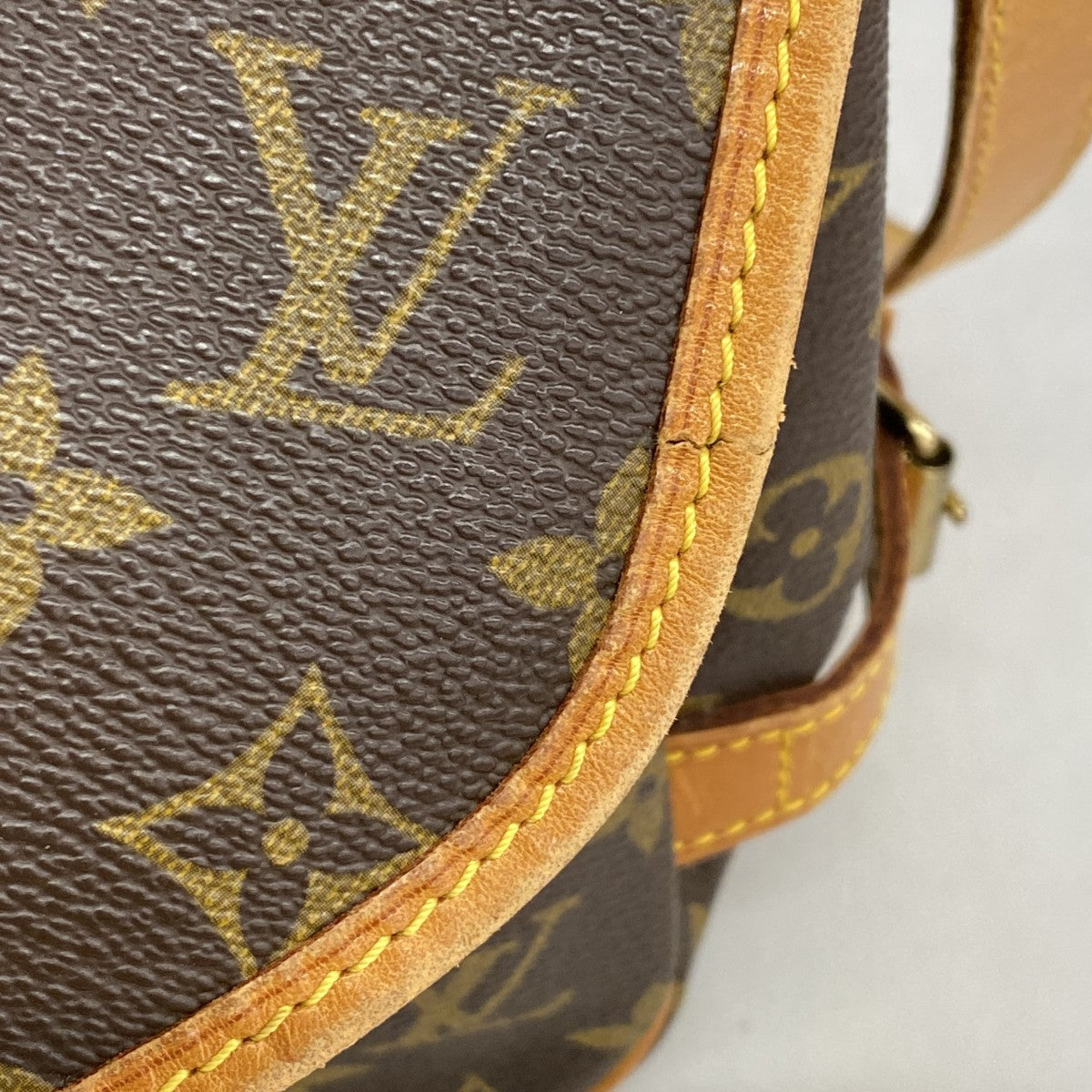 【6fb3012】ルイヴィトン ショルダーバッグ モノグラム ソミュール30 M42256 ブラウン【中古】レディース