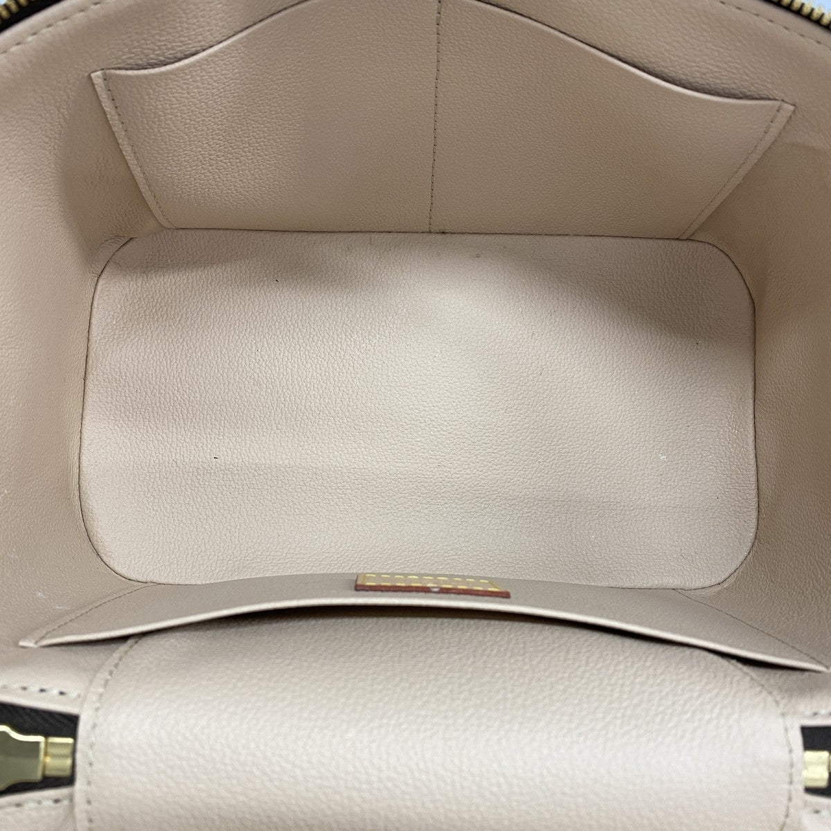 【6fb3014】ルイヴィトン バニティバッグ モノグラム ニースBB M42265 ブラウン【中古】レディース