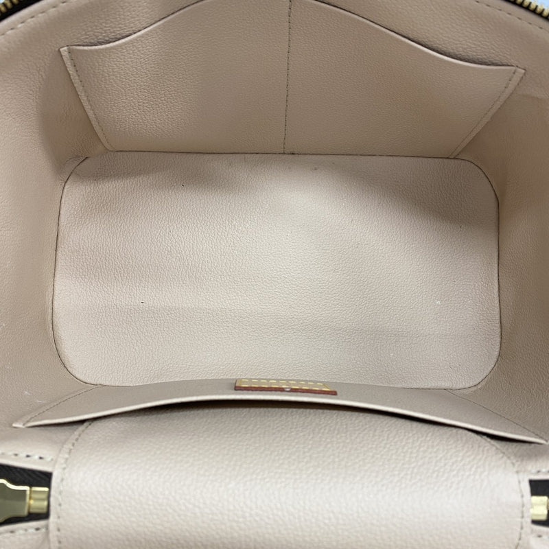 【6fb3014】ルイヴィトン バニティバッグ モノグラム ニースBB M42265 ブラウン【中古】レディース