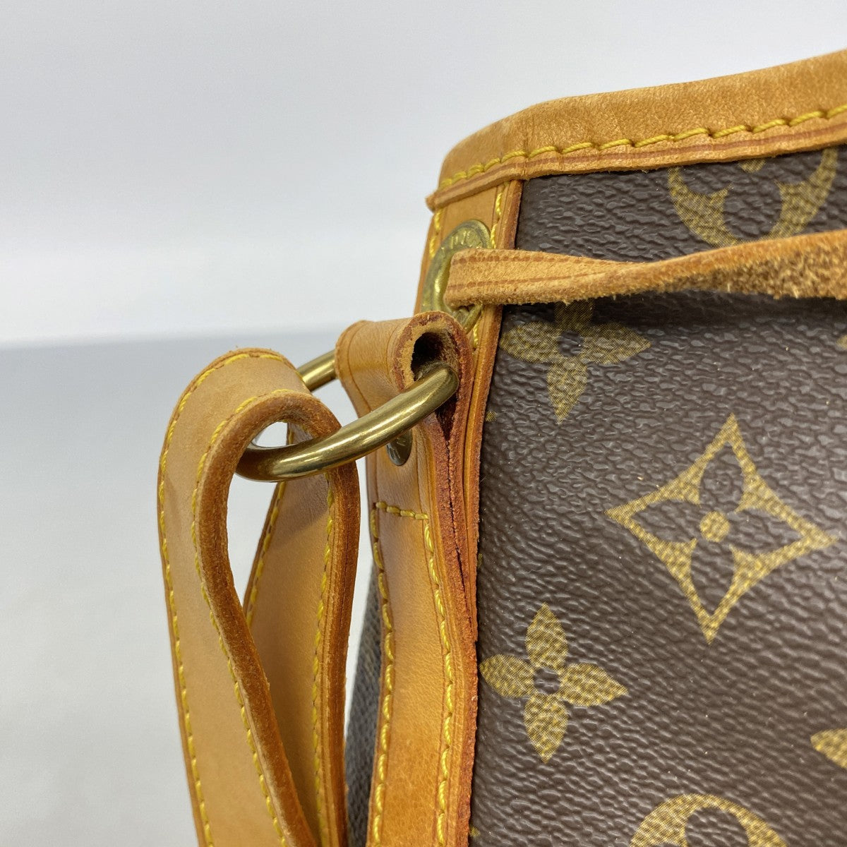 【6fb3032】ルイヴィトン ショルダーバッグ モノグラム ノエ M42224 ブラウン【中古】レディース